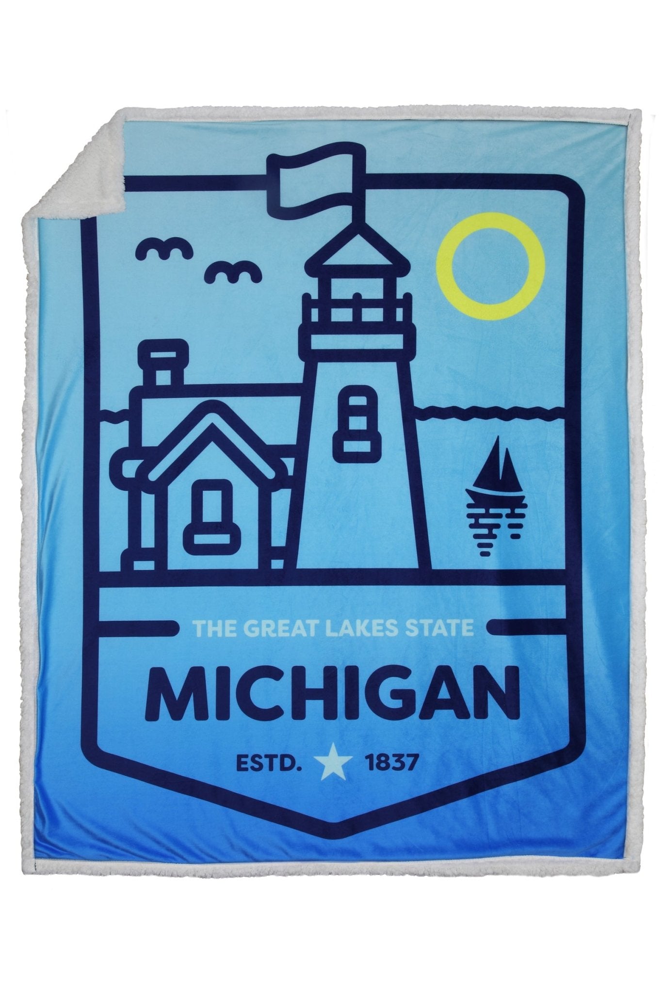 Blanket - Michigan Lighthouse