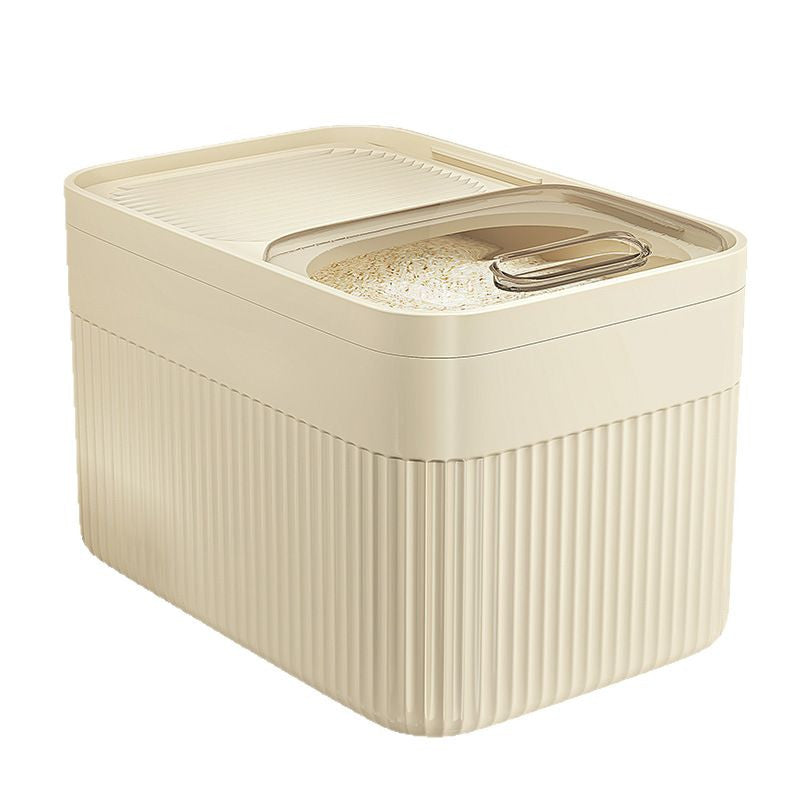 Airtight High-Capacity Pet Food Storage Container with Measuring Cup