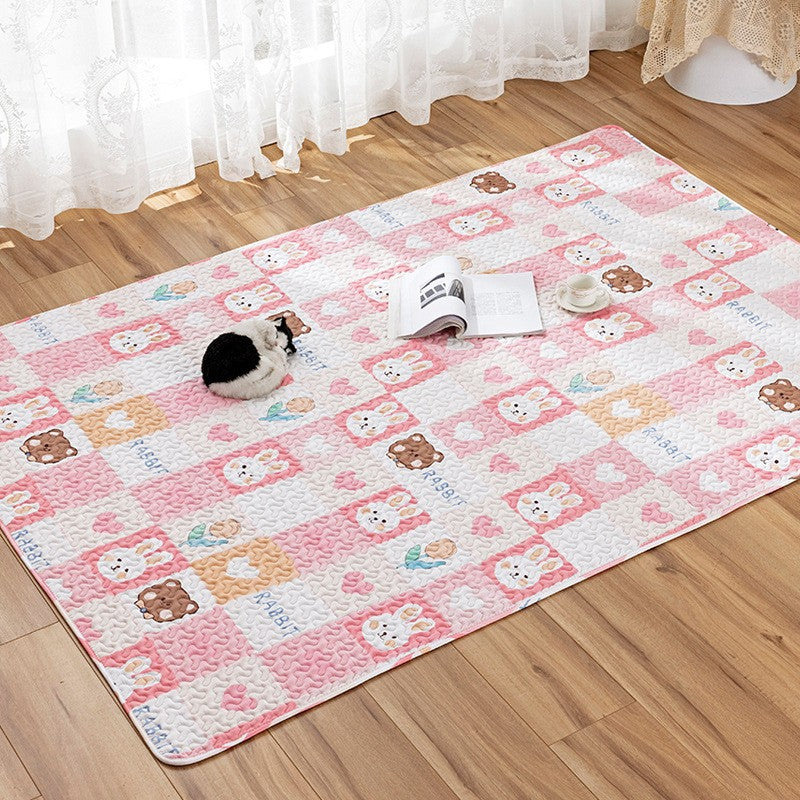Pure Cotton Non-Slip Pet Mat – Scratch-Resistant for Dogs & Cats