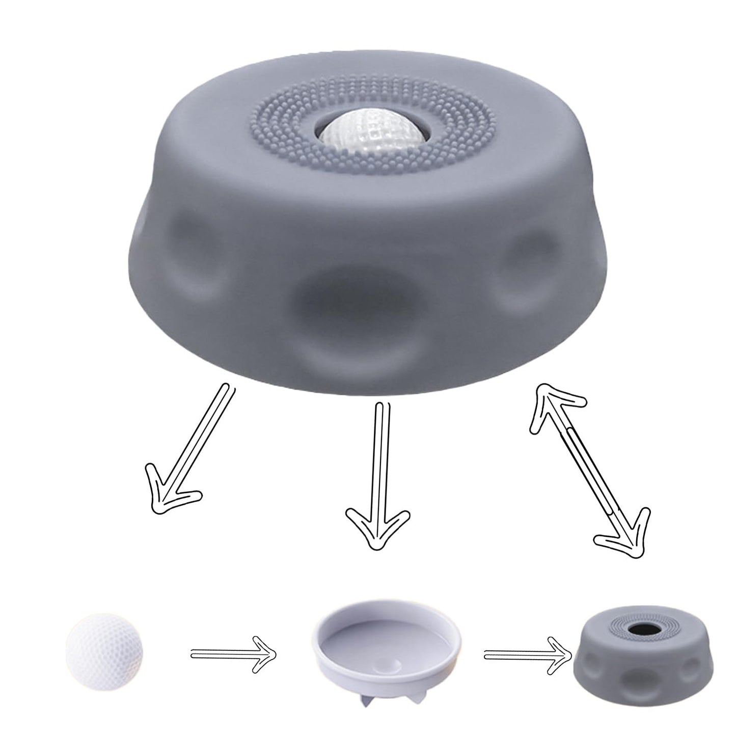 Dog Slow Feeder Lick Bowl with Rolling Ball