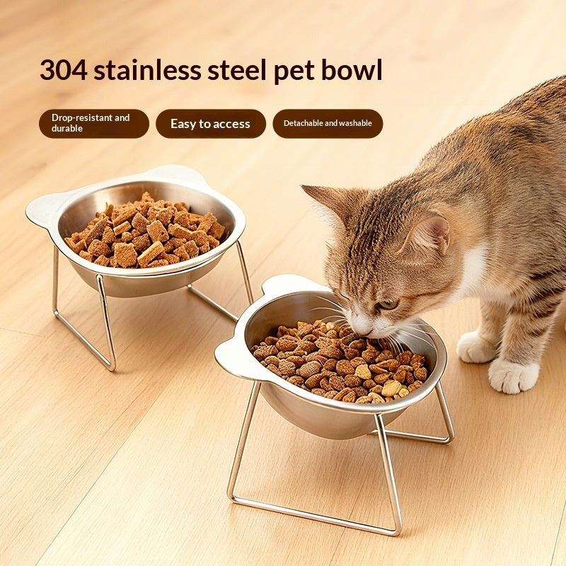Stainless Steel Pet Water & Food Bowl