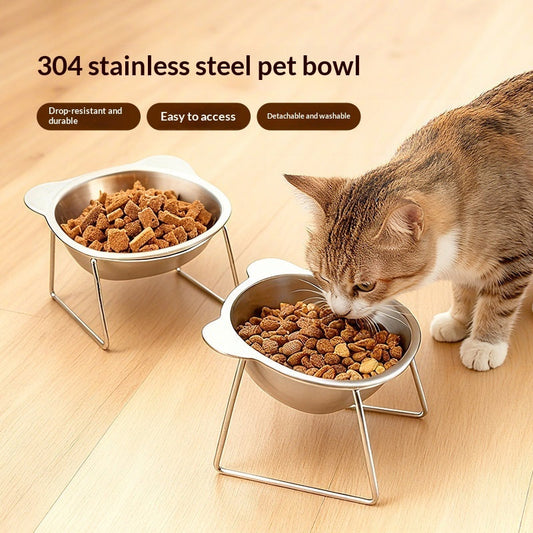 Stainless Steel Pet Water & Food Bowl