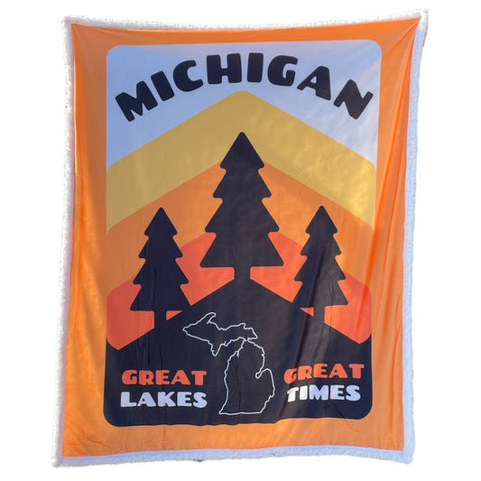 Blanket - Michigan Pines