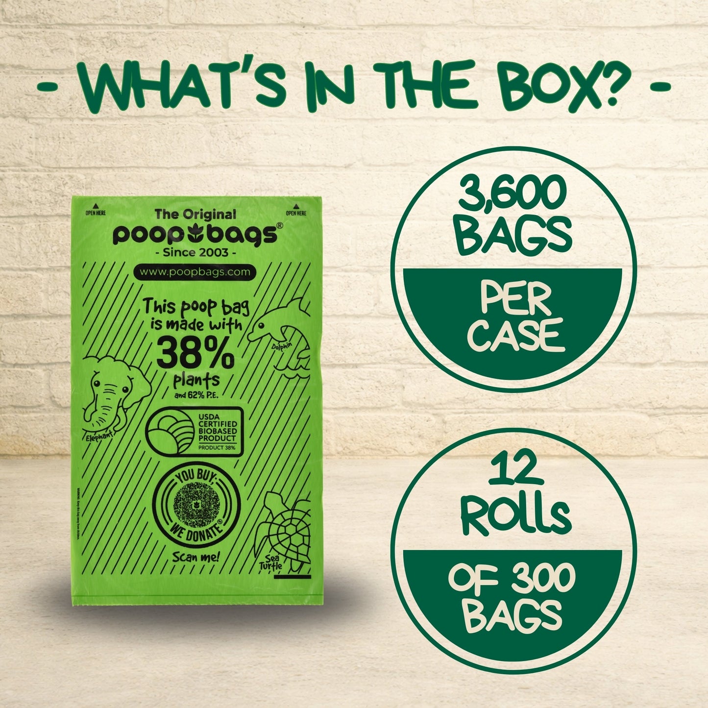 38% Plants - Roll Bags ($$)
