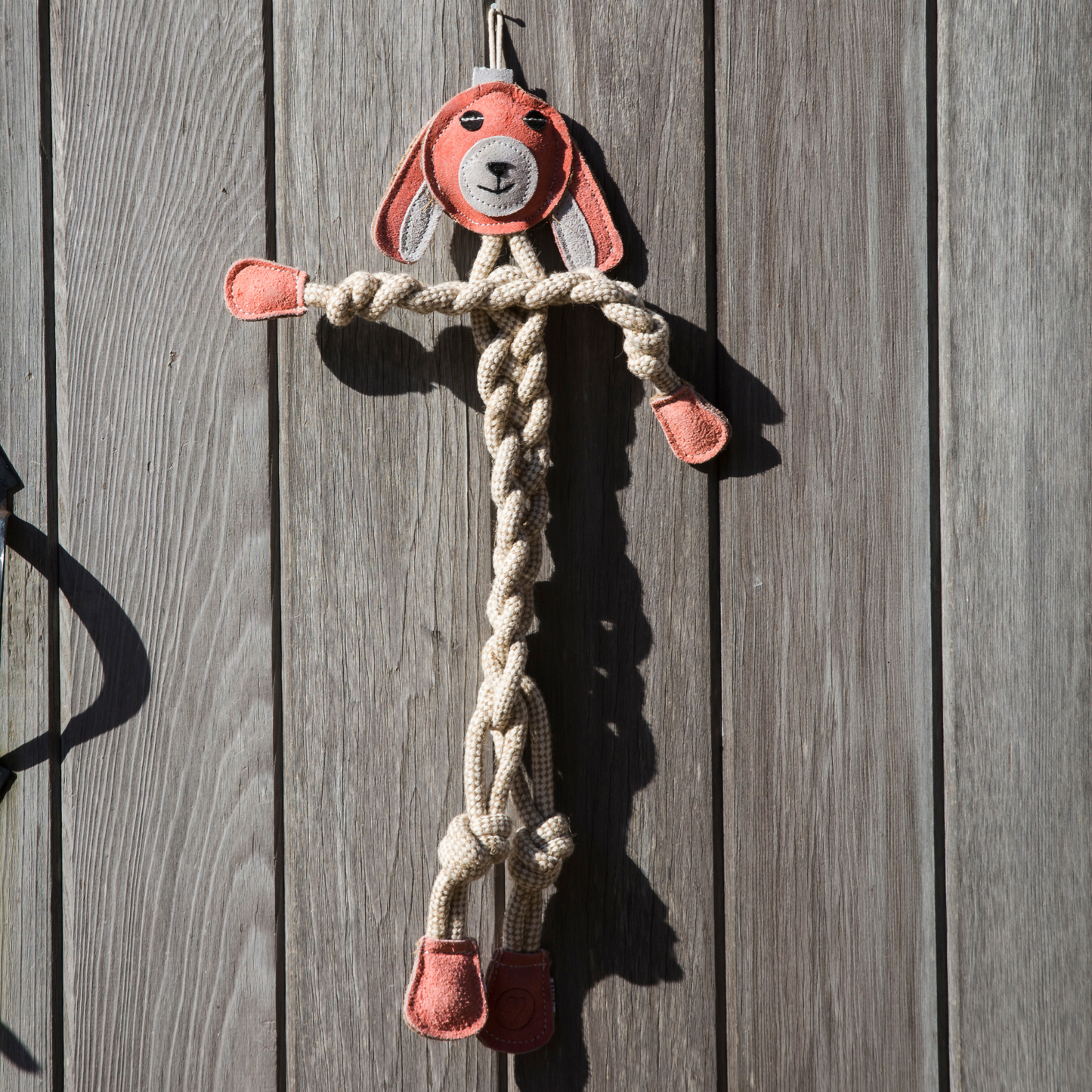 Bitsy Bunny Natural Rope Knottie® Dog Toy – Large