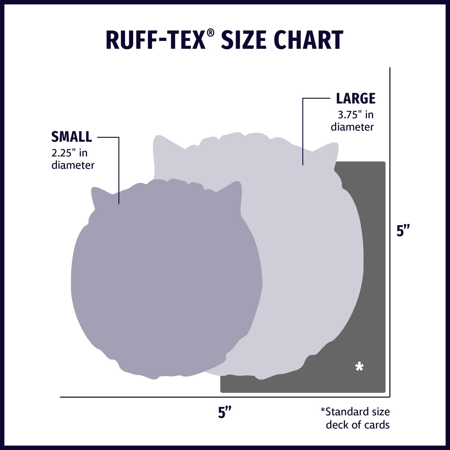 Ruff-Tex® Latex Balls for Dogs, 3 Pack – Small