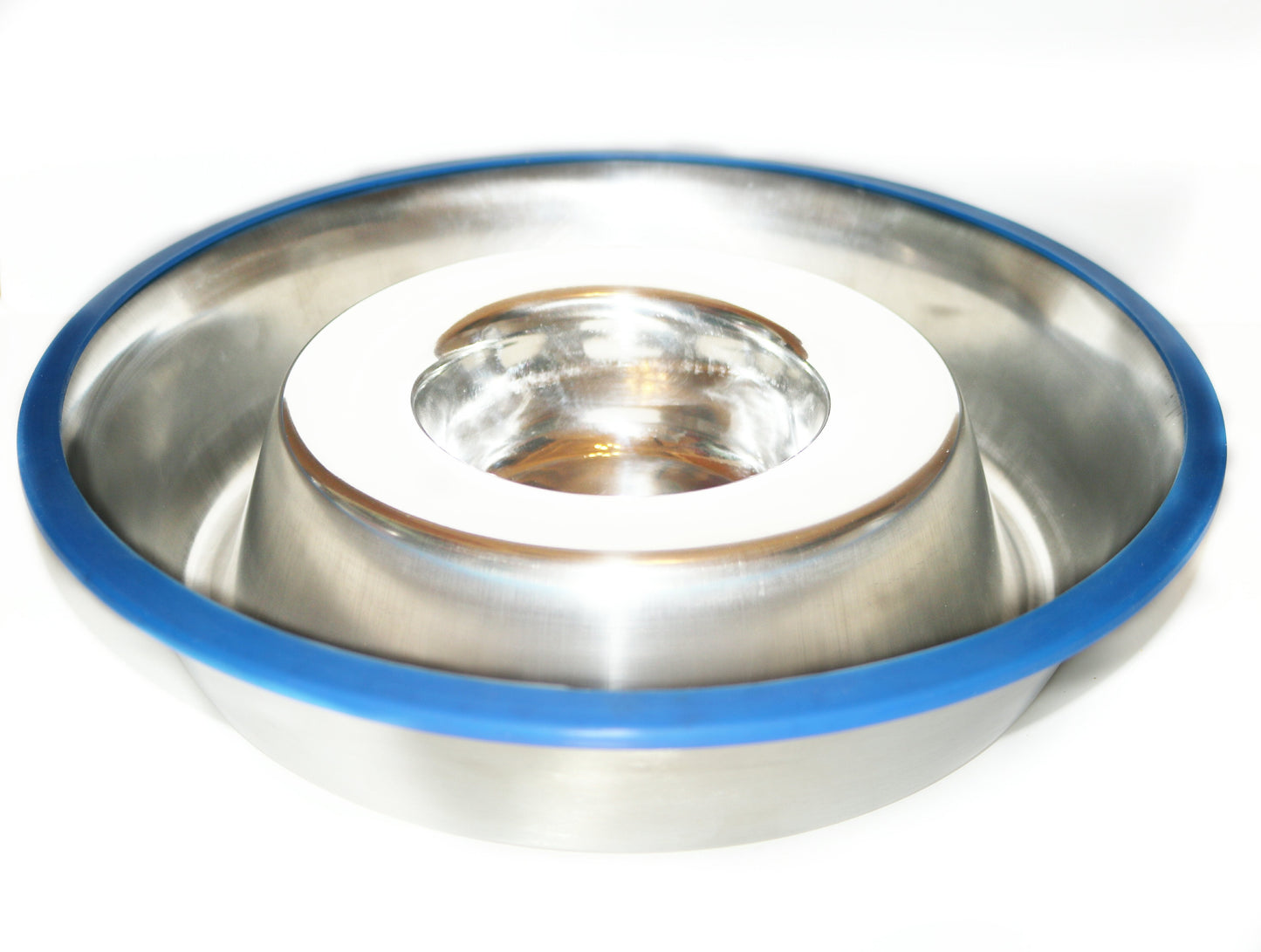 Mr. Peanut's Slow Feed Anti-Bloat Dog Bowl with Silicone Base