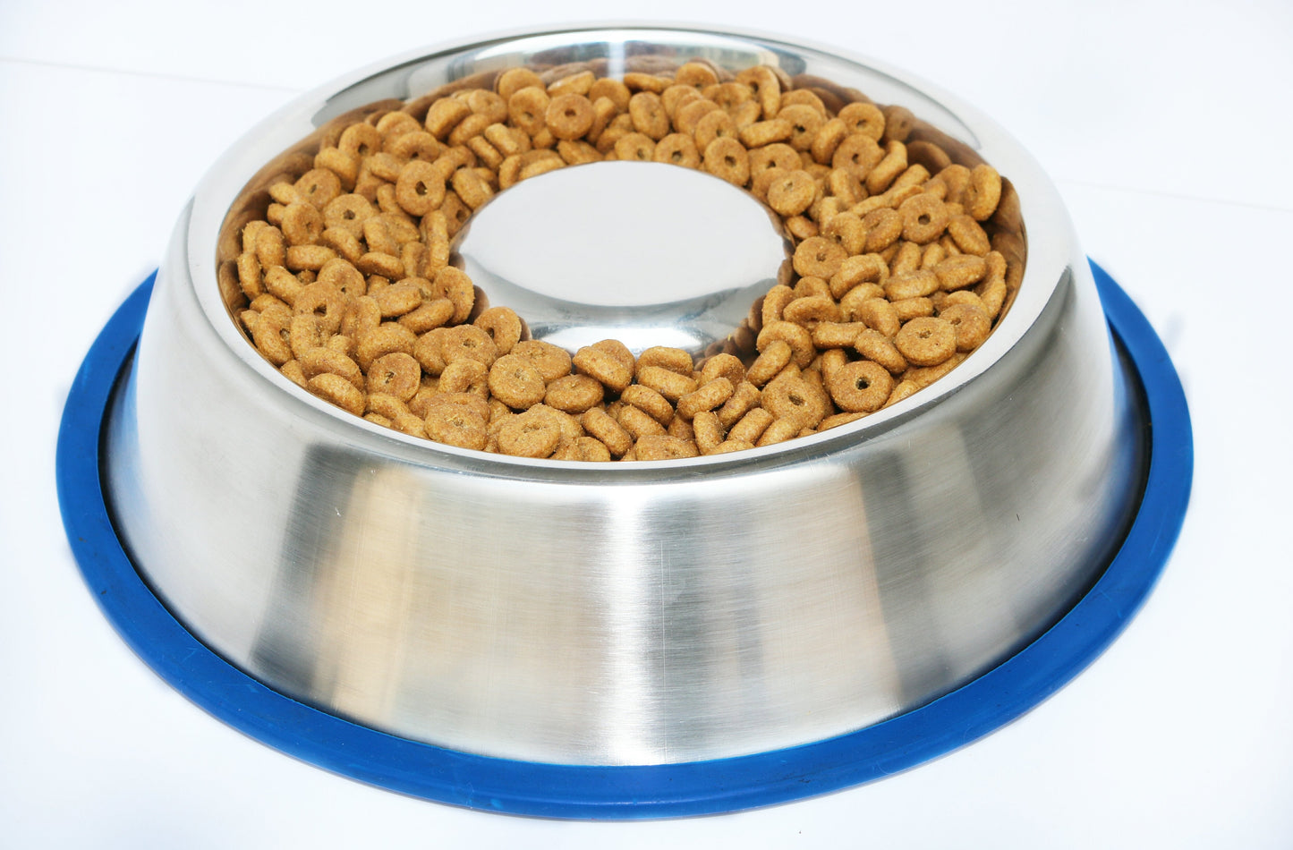 Mr. Peanut's Slow Feed Anti-Bloat Dog Bowl with Silicone Base