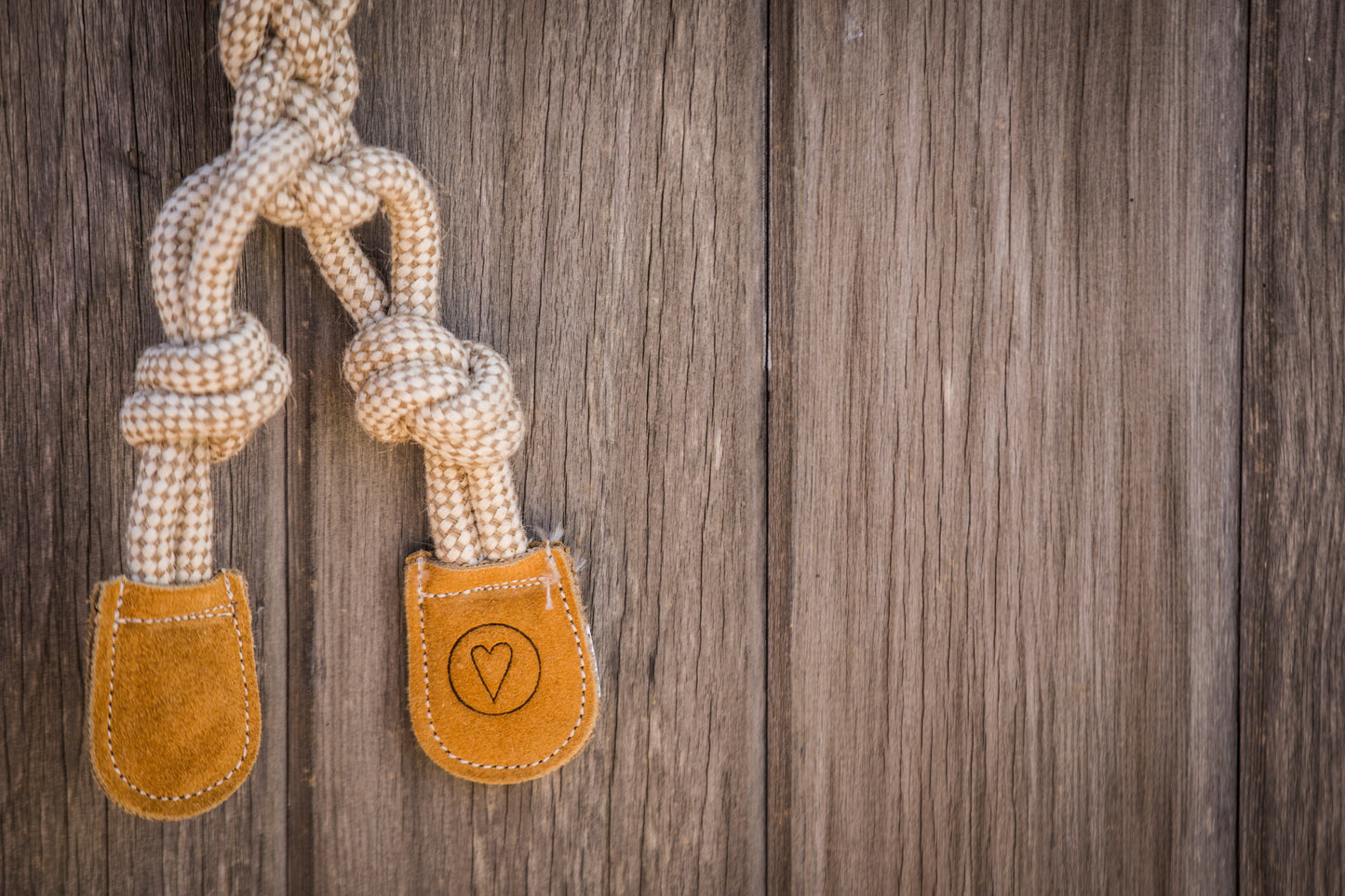 Bitsy Bunny Natural Rope Knottie® Dog Toy – Large