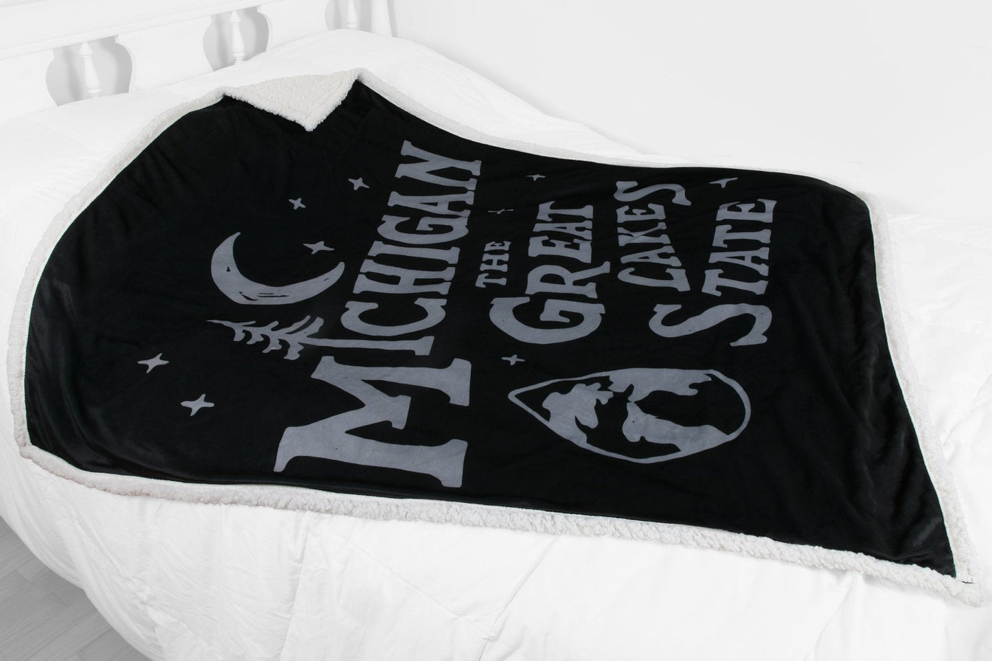 Blanket - Michigan Vintage Font