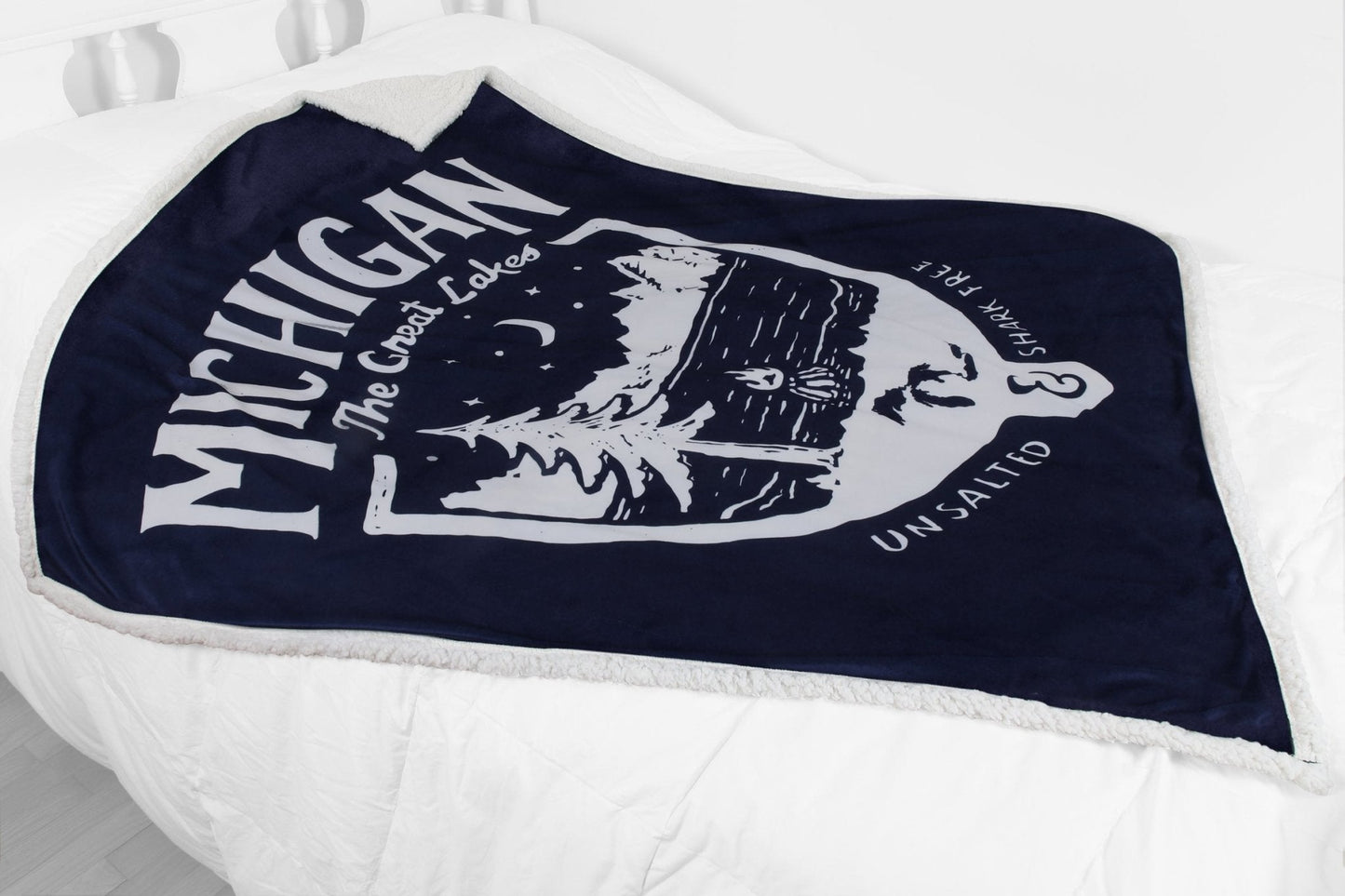 Blanket - Michigan Shield