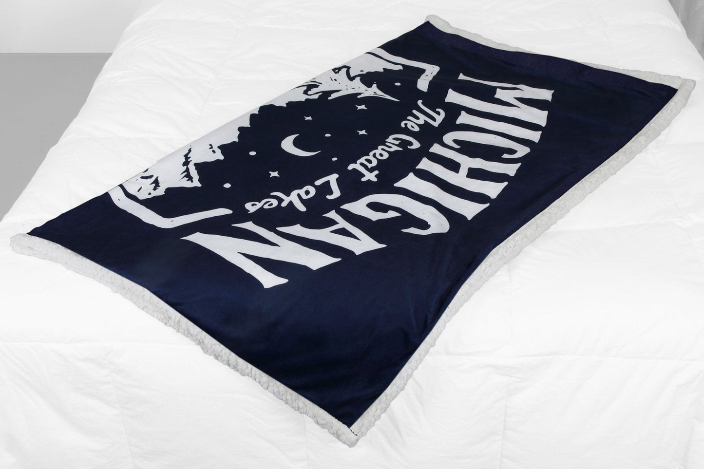 Blanket - Michigan Shield