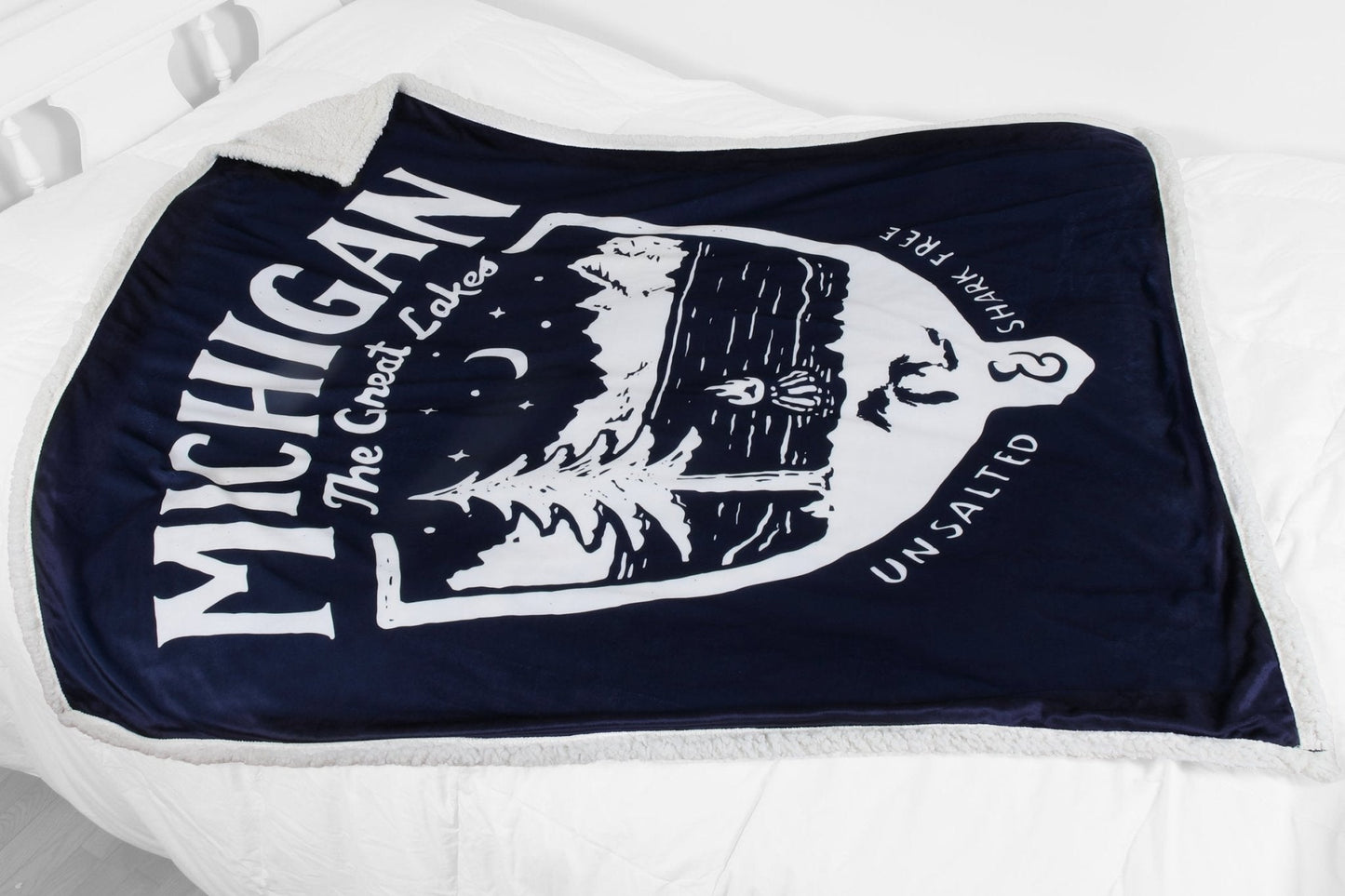 Blanket - Michigan Shield