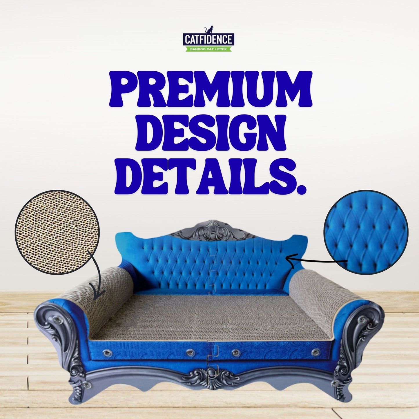 Catfidence® Cat Scratcher Sofa