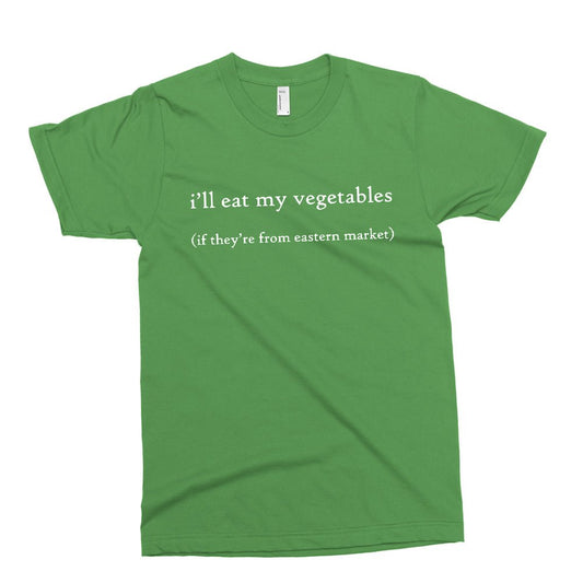 Youth T-Shirt - I'll Eat My Veggies if they are from Eastern Market-FINAL SALE