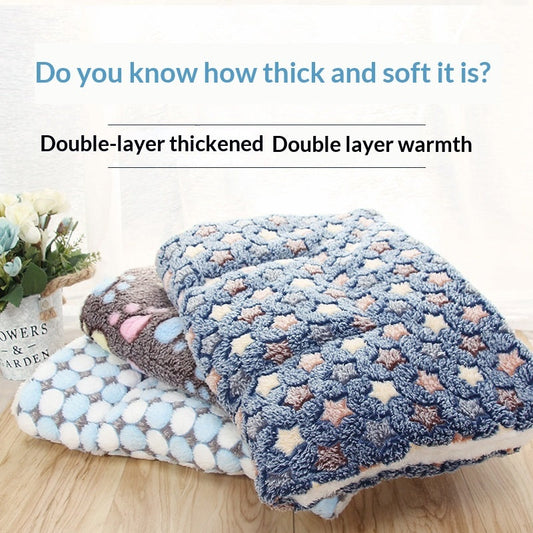 Thickened Pet Mat for Autumn & Winter Warmth