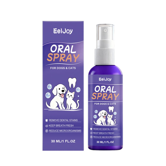 Pet Oral Care Spray for Dogs & Cats