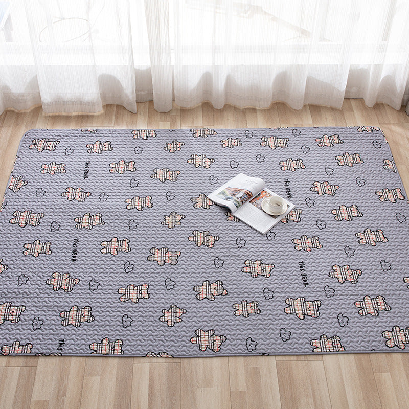 Pure Cotton Non-Slip Pet Mat – Scratch-Resistant for Dogs & Cats